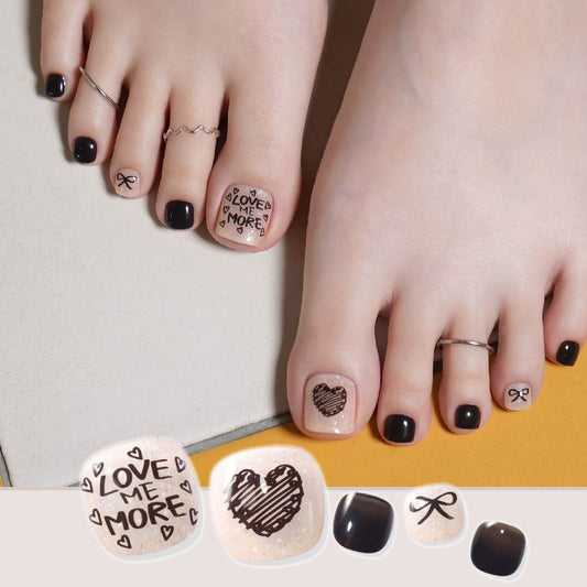 Love Me More|Toe Nail Patch|Solar Gel