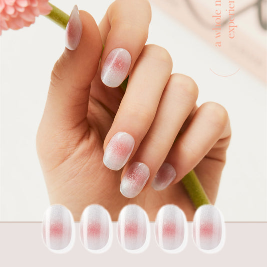 Rudy Cheek Nail (Oval)*中長| 半固化凝膠硬甲片|指甲貼|Nail Tip