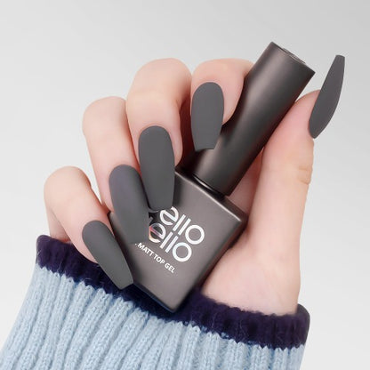 [Matte top gel] Jello Jello premium non-wipe real matte top gel|GEL甲油|Top Gel