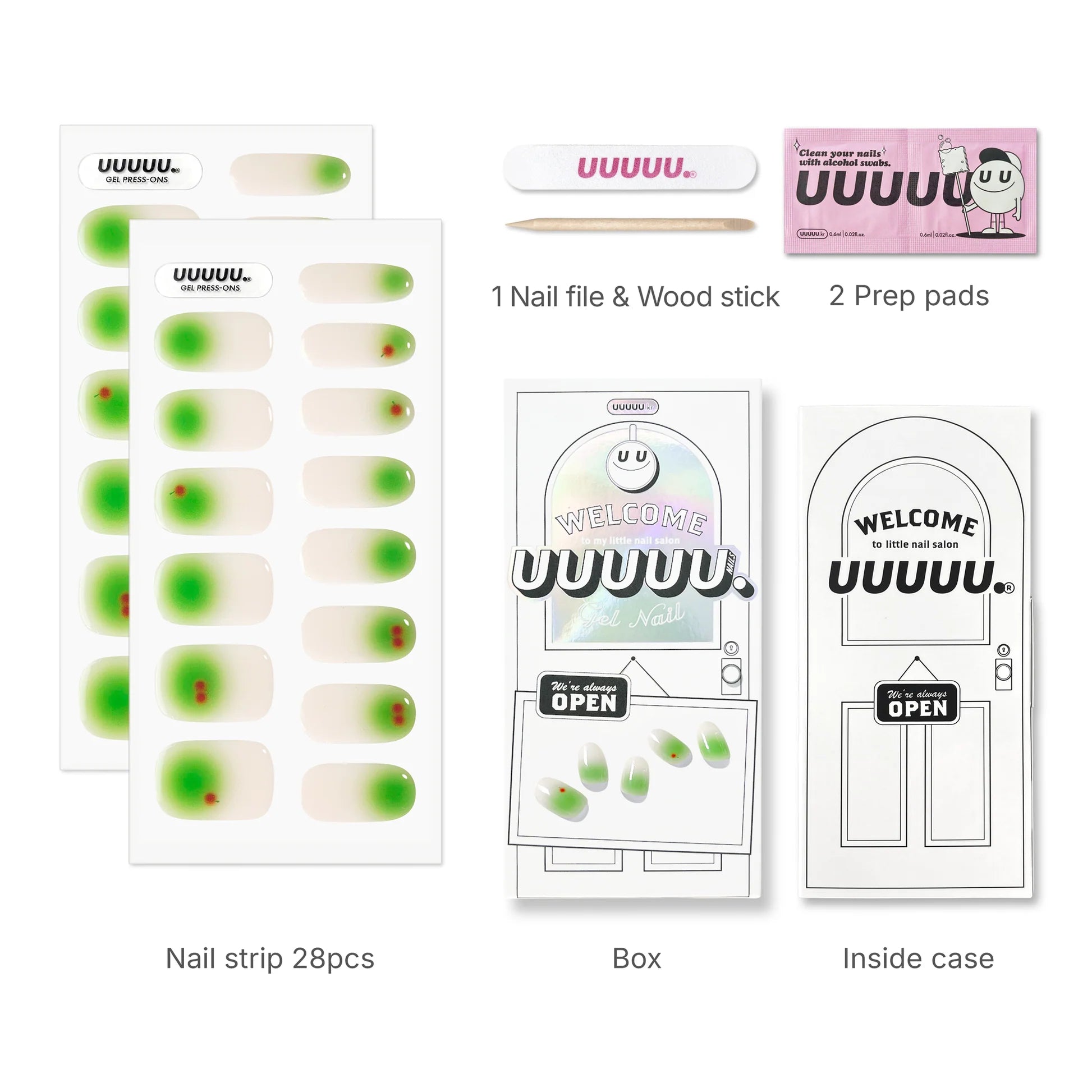 Semi cured Nail Wraps