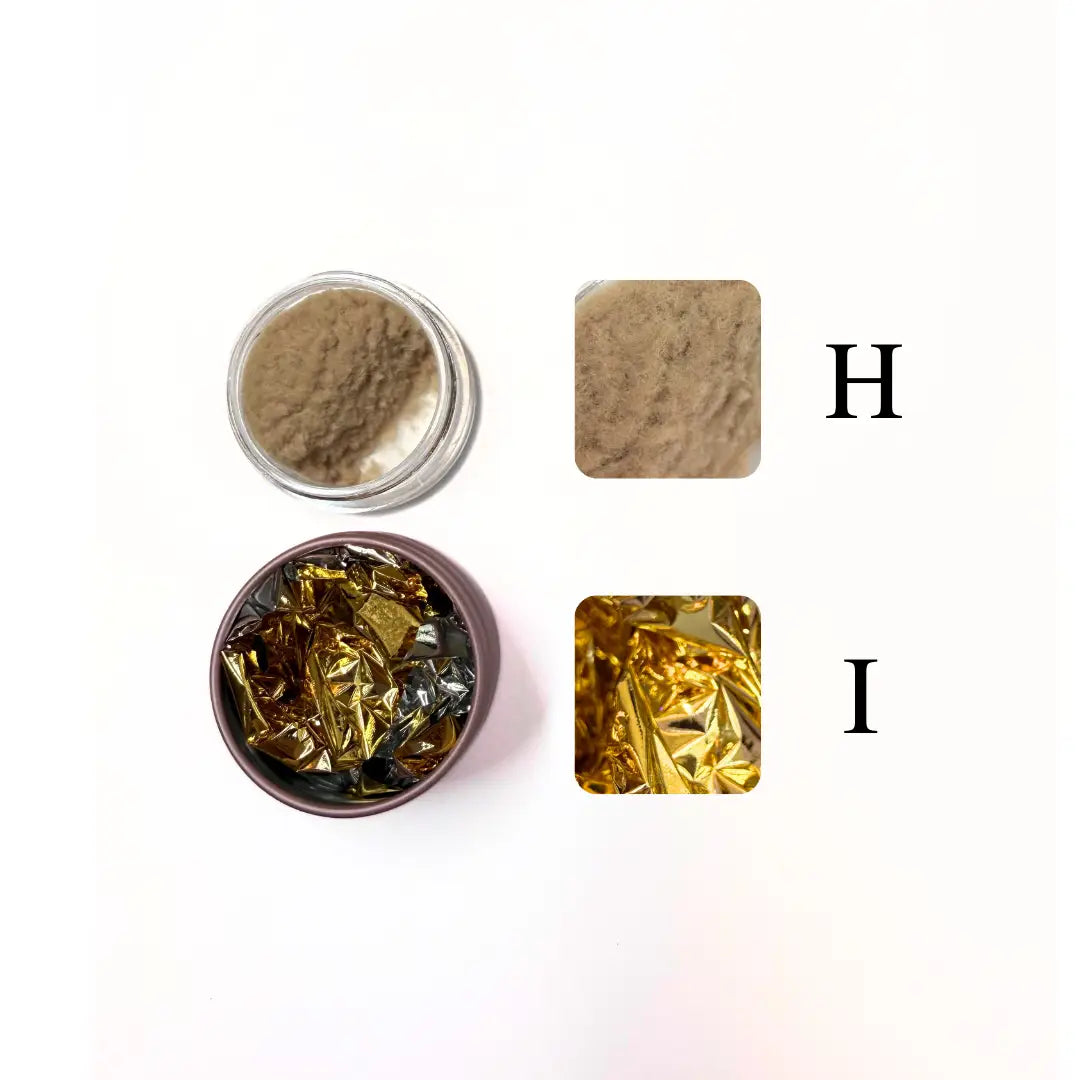 專業級「毛呢粉+閃粉」美甲套裝｜秋冬必備 指尖高級感✨