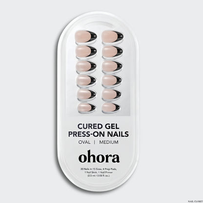 ohora cured gel press-on nails Australia