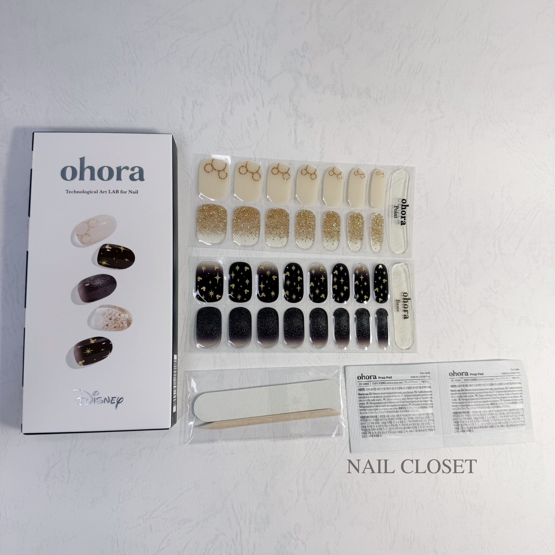 ohora Mickey Nail Wraps
