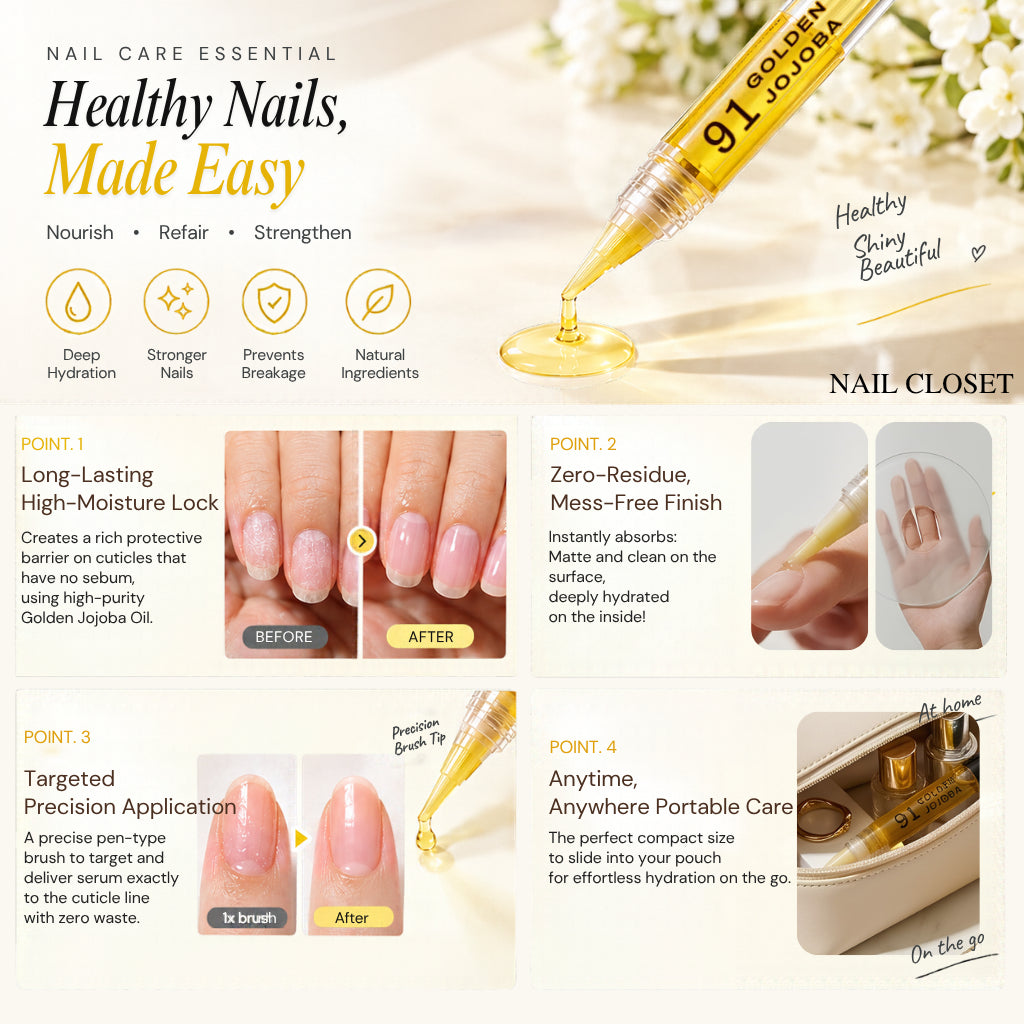 ohora Jojoba 91% Cuticle Oil
