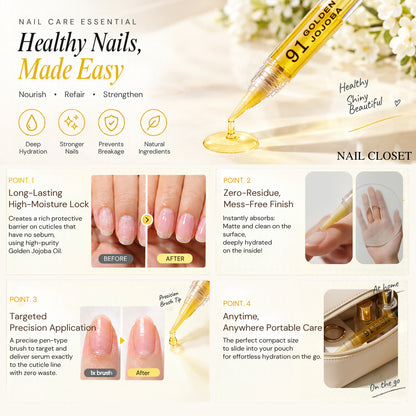 ohora Jojoba 91% Cuticle Oil