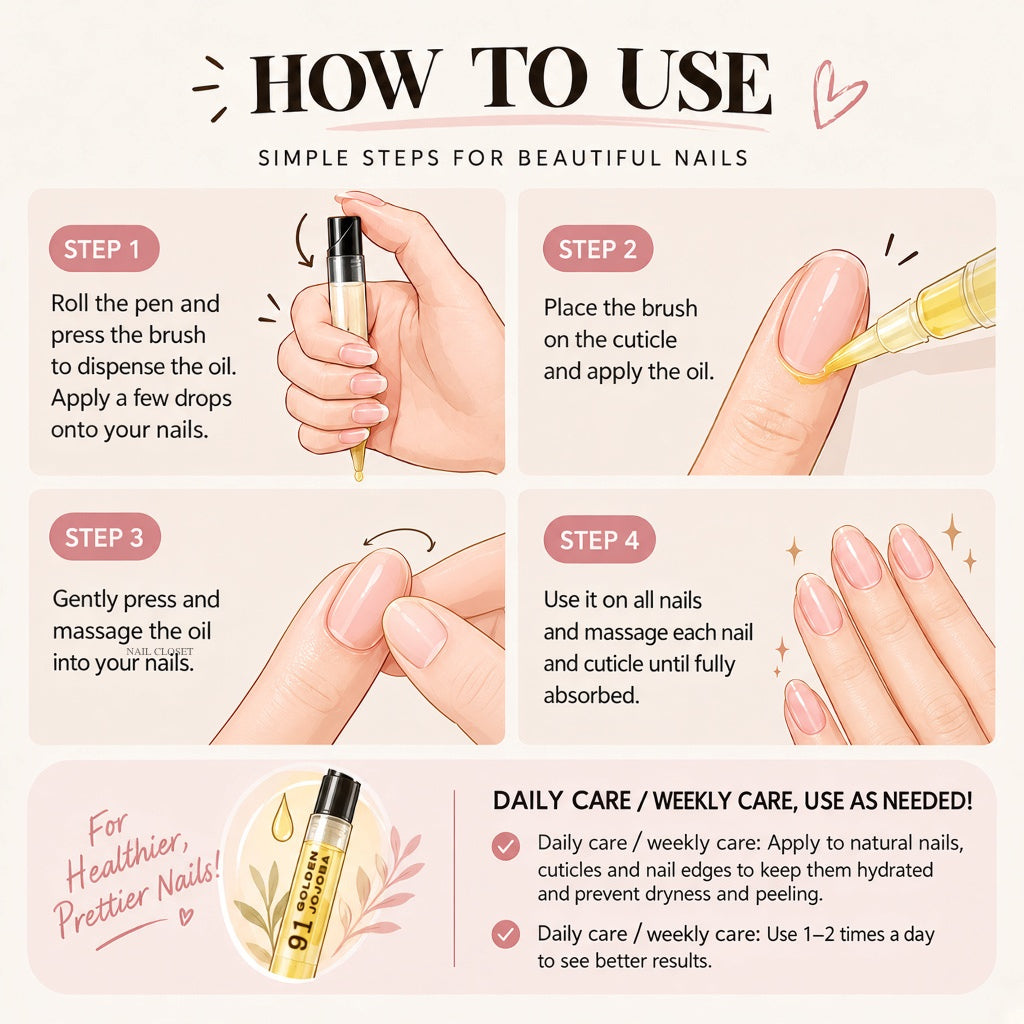 ohora Jojoba 91% Cuticle Oil