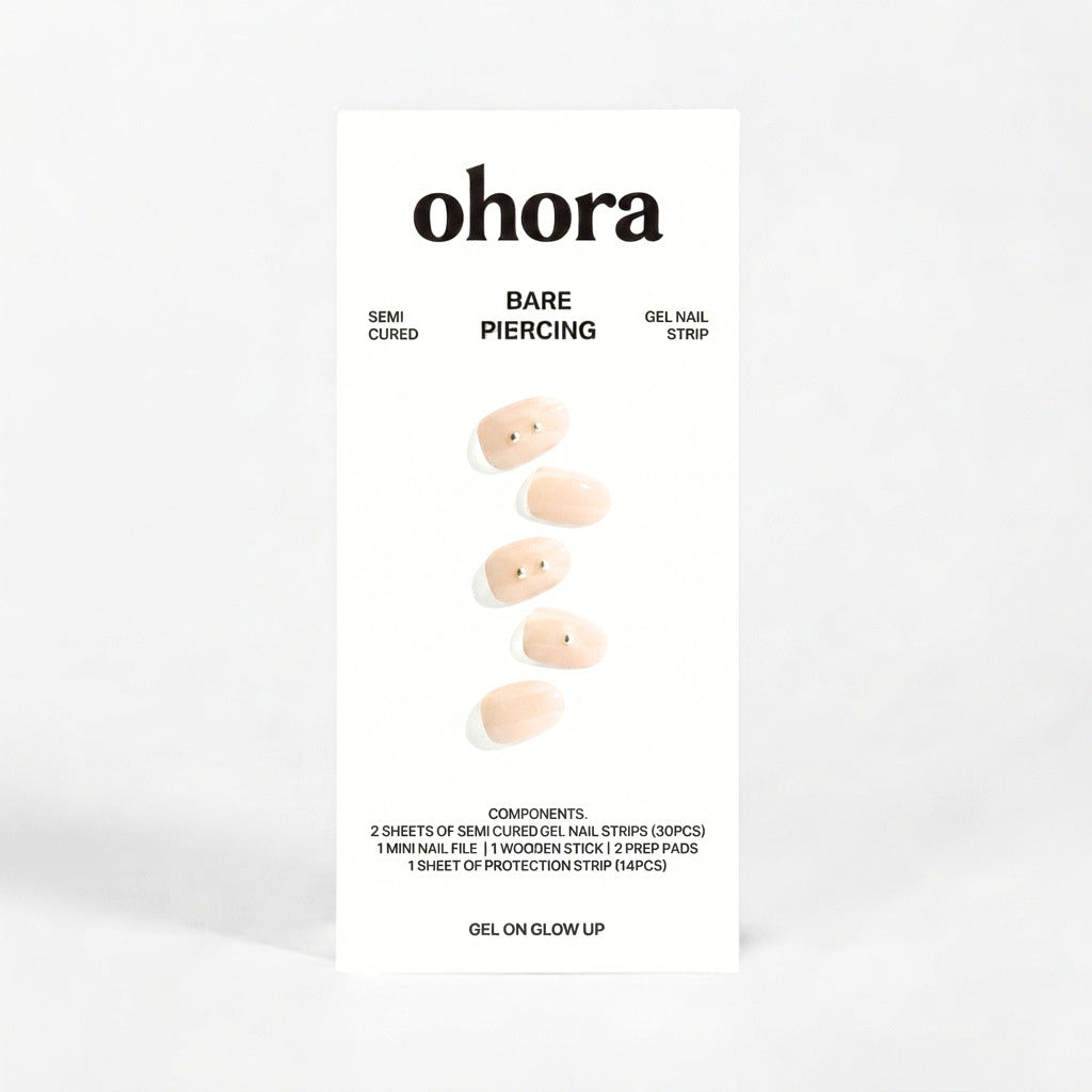 ohora Gel Nail Wraps Nude worldwide shipping