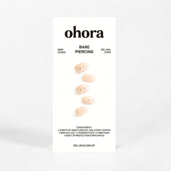 ohora Gel Nail Wraps Nude worldwide shipping