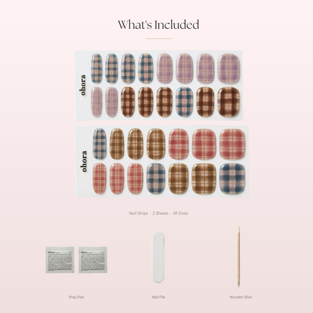 Autumn nail wraps