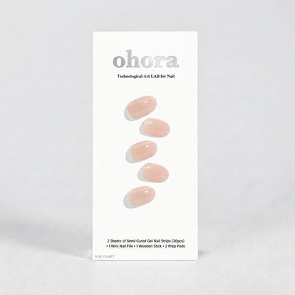 nude nail wraps