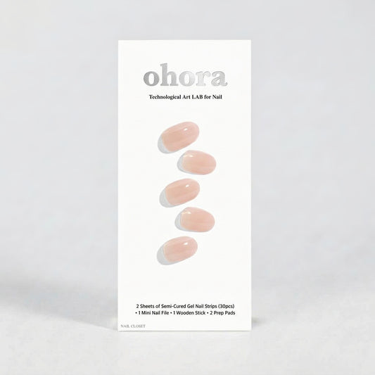 nude nail wraps