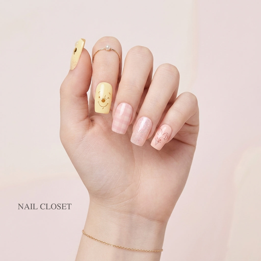 Winnie the Pooh Nail Wraps worldwide shipping