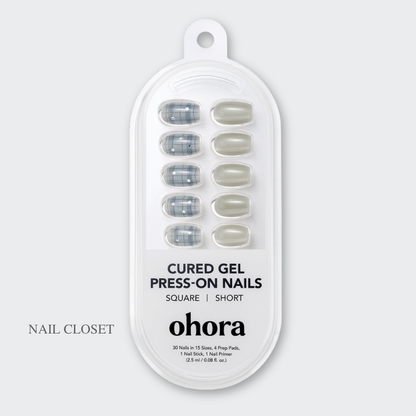 ohora press-on nails Square