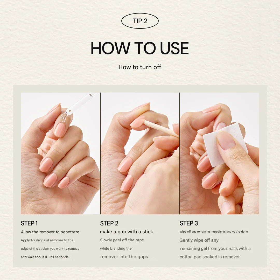 nail stickers remover recommended