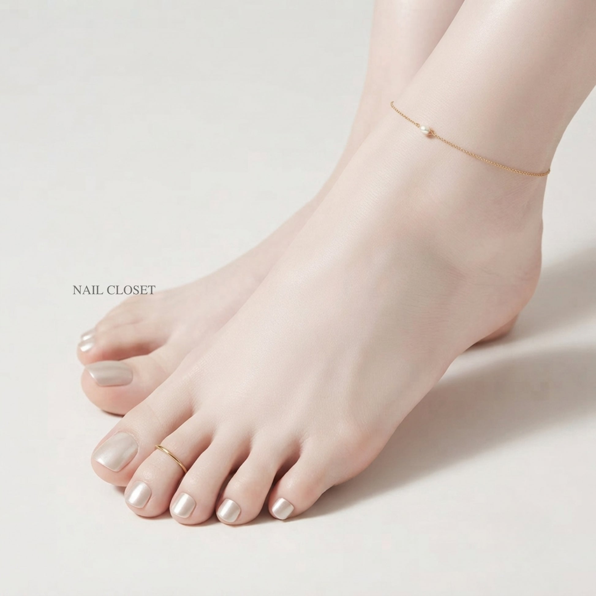 UV gel toenail stickers
