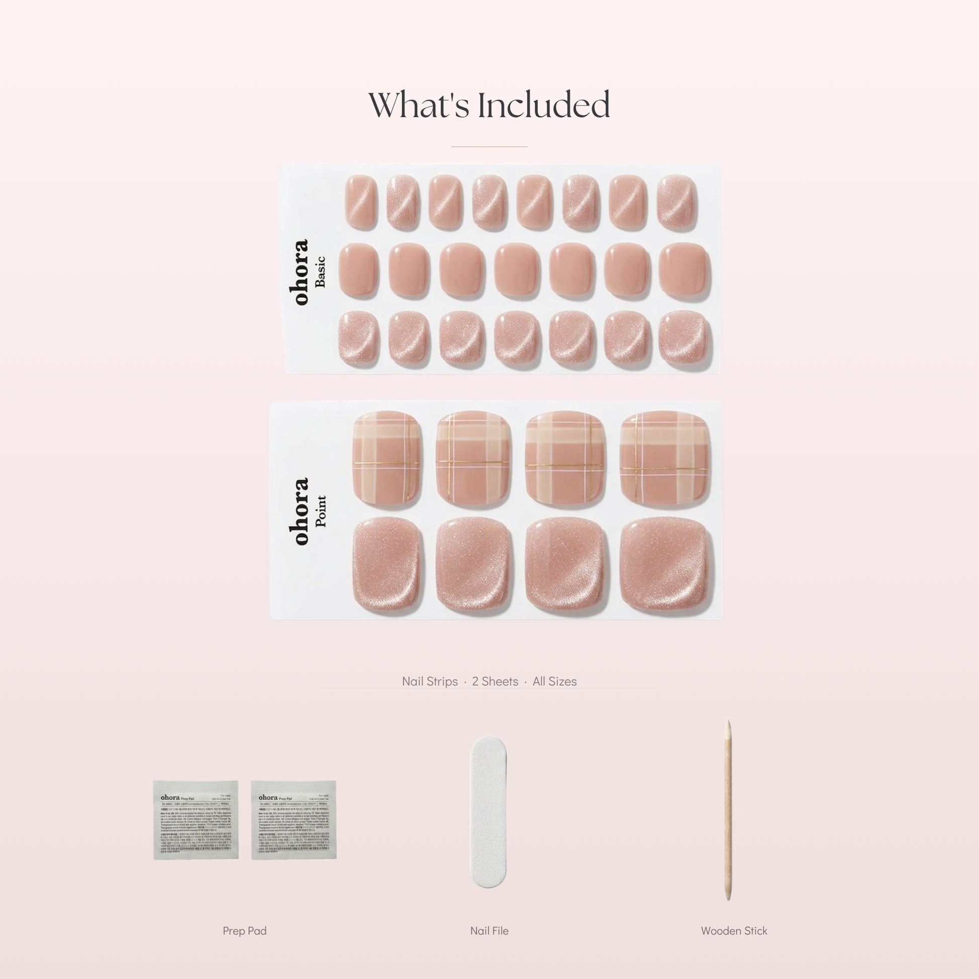 toe nail wraps