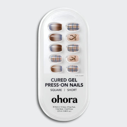 ohora square gel nail tips USA