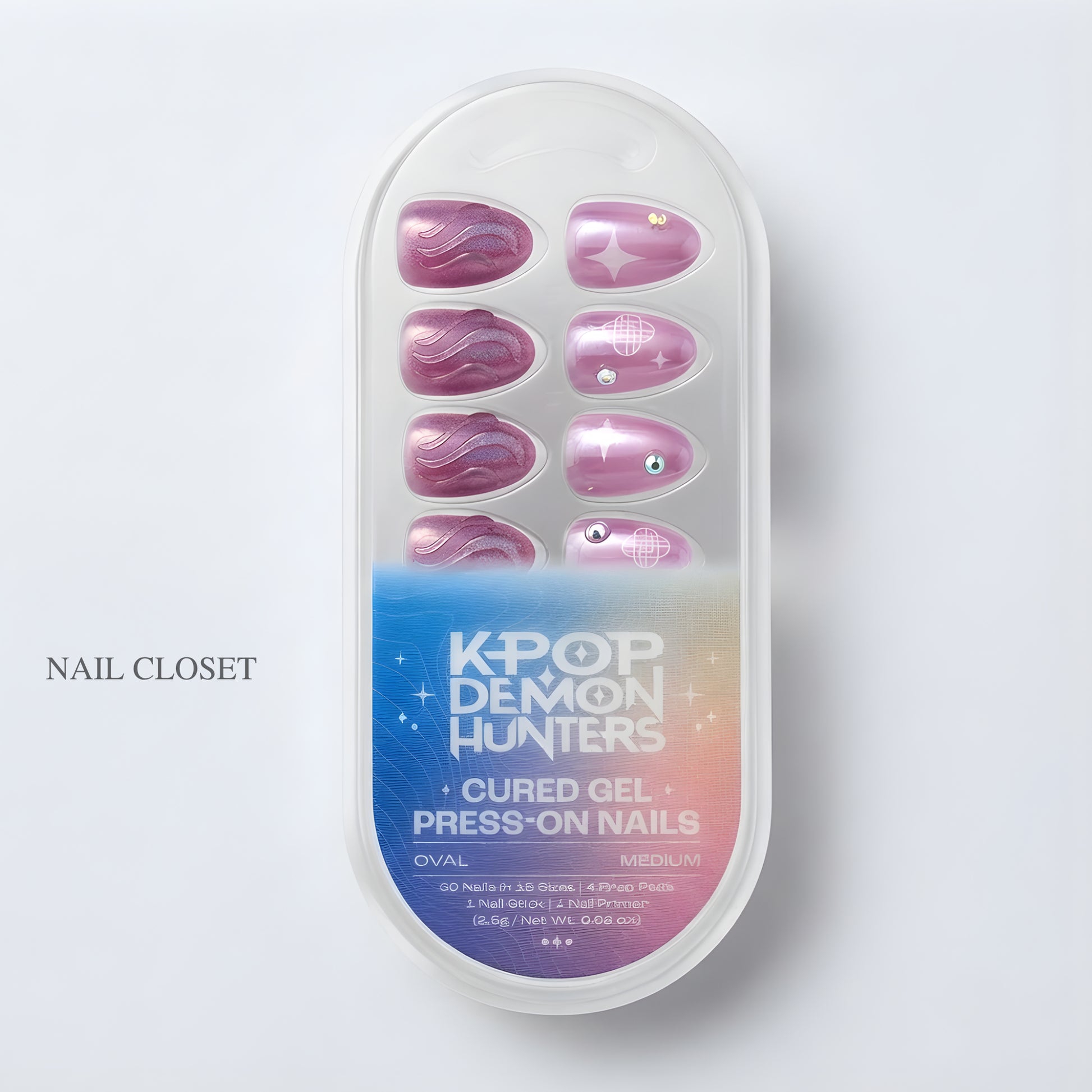ohora KPop Demon Hunters press on nails