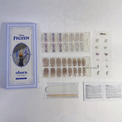 Ohora Disney | N Make a Snowman Semi-Cured Gel Nail Wraps