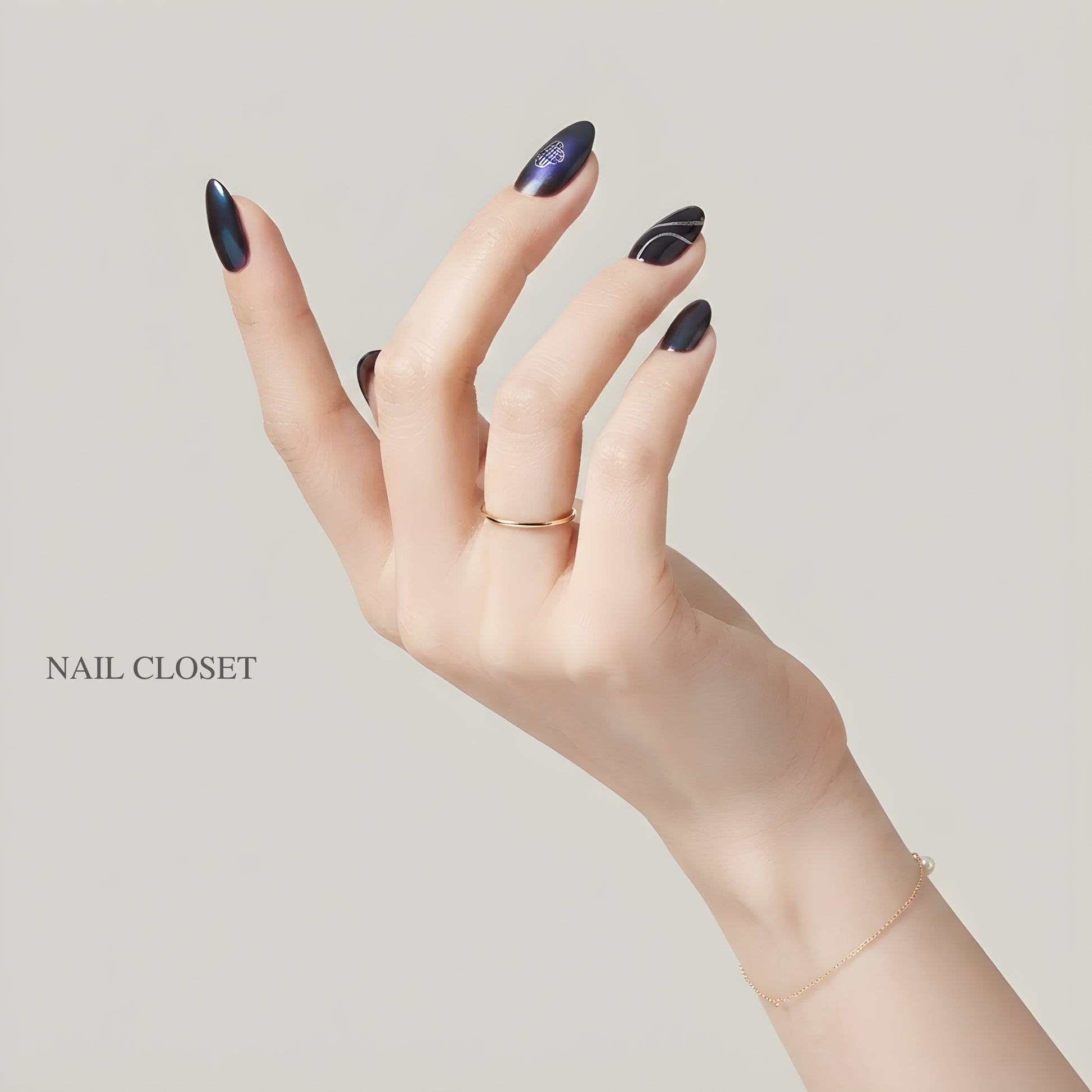 KPop Demon Hunters x ohora nail collection