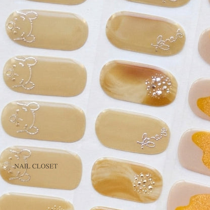 Disney Winnie the Pooh Nail Design
