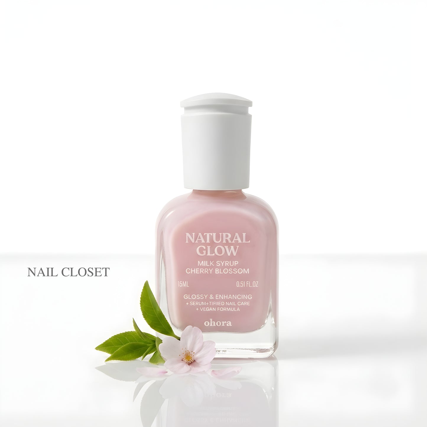 ohora 櫻花牛奶指甲強化劑 ｜Cherry Blossom Milk Syrup Strengthener