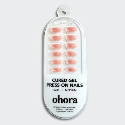 ohora mirror effect press-on nails