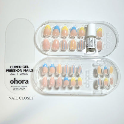 ohora gel nail tips components