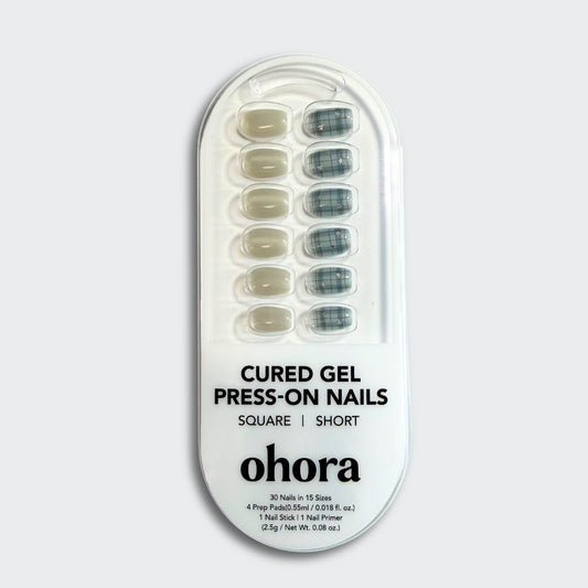 ohora short square press-on nails