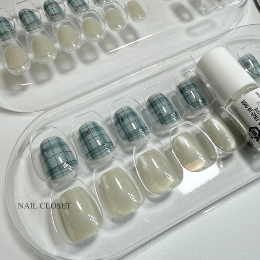 ohora short square press-on nails