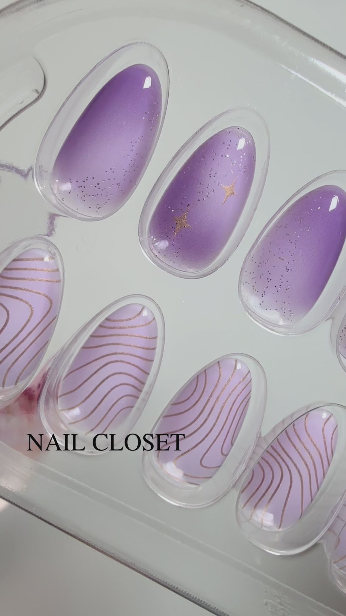 ohora Kpop Demon Hunters Nail Tips Details