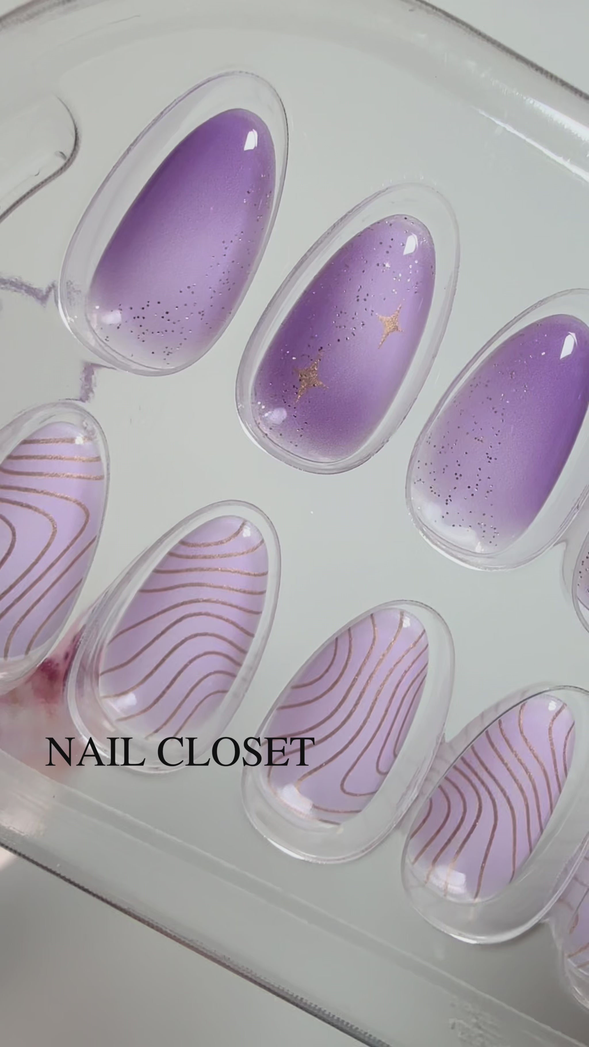 ohora Kpop Demon Hunters Nail Tips Details