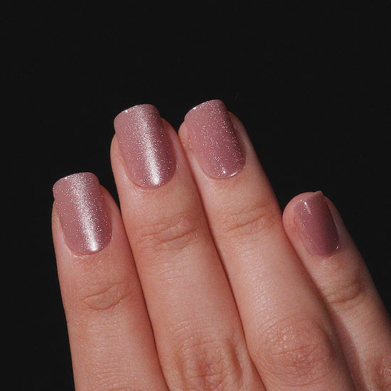 裸色貓眼穿戴甲