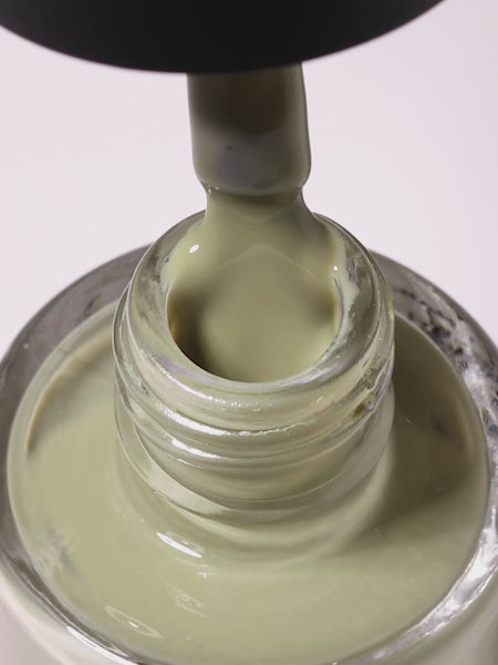 Finger Suit | Ash Olive｜Jennie同款「玉石美甲」 | 指甲油 | Solid Color Nail Polish玉石橄欖綠指甲油 | Jennie 同款