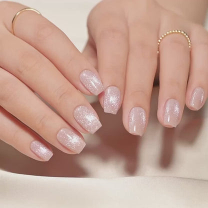 Gel Me1 Japan|15. Cashmere Taupe｜Mocha啡貓眼GEL甲|指甲貼|Semi Cured Gel