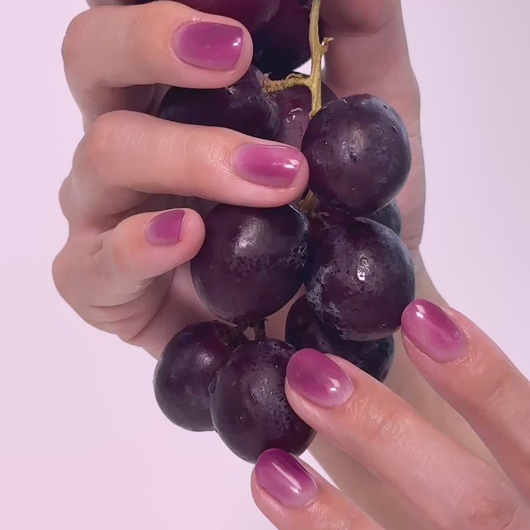 Nail stickers that harden with UV light