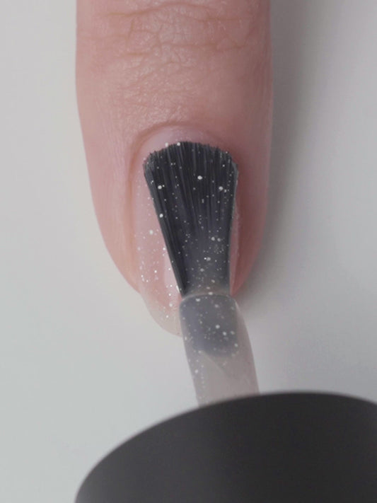 Finger Suit | Bath Soap | 指甲油 | Glitter Nail Polish| 沐浴泡泡指甲油 | 淨透裸白閃