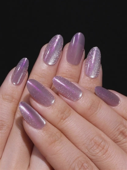 Finger Suit Indigo Flow Nail (Oval) | 穿戴甲| Press On Nail