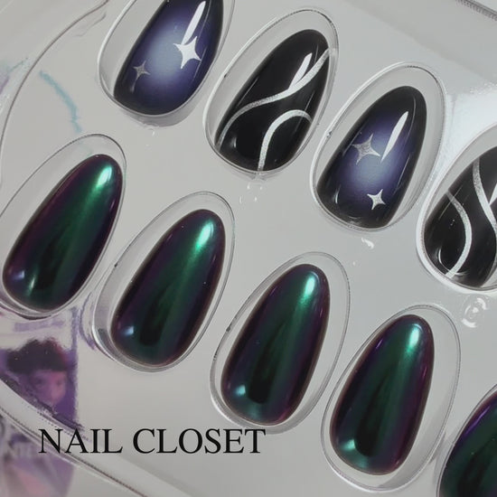 ohora Kpop Demon Hunters Nail Tips Details