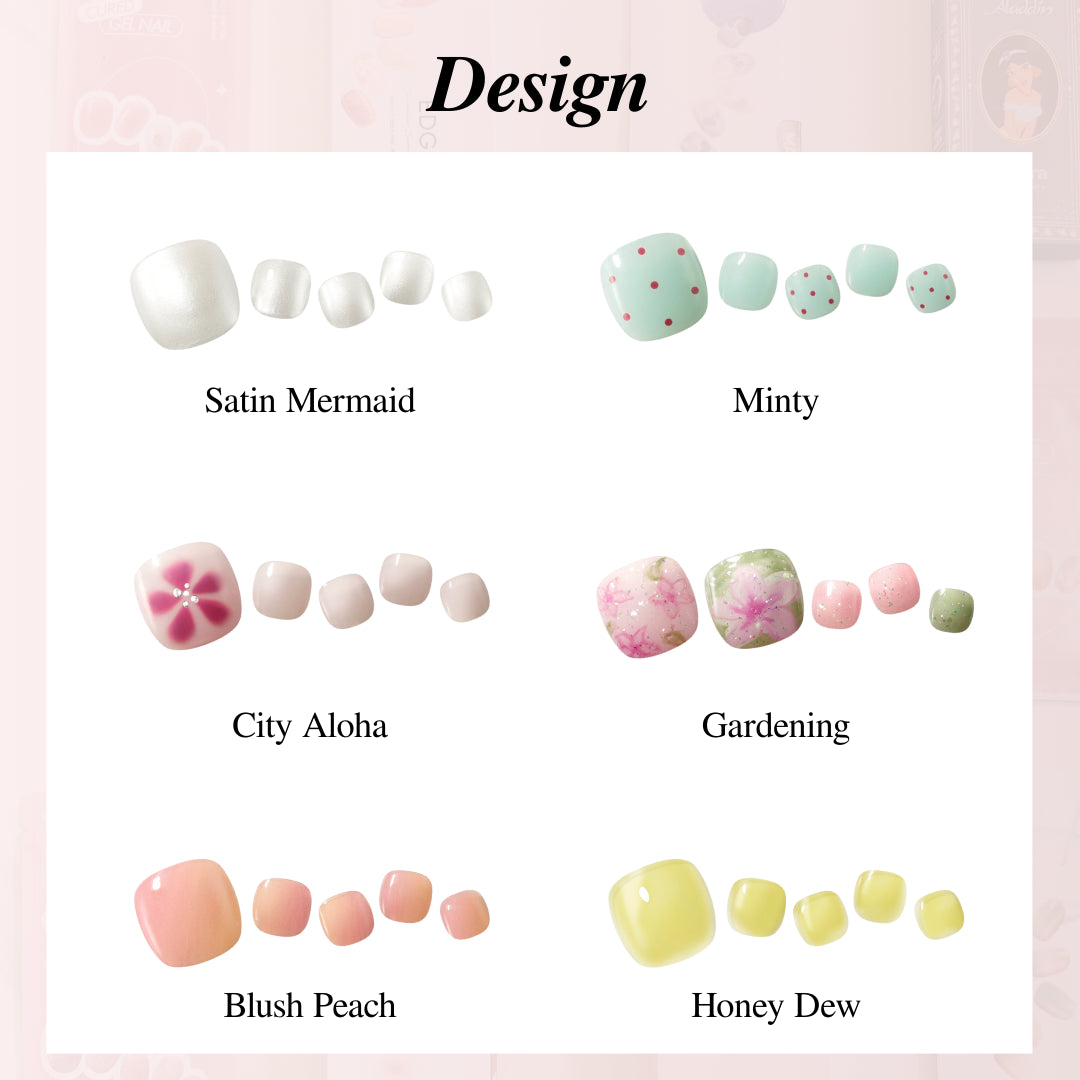 腳甲貼新手套裝