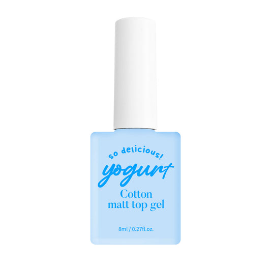 [Yogurt Nail]Yogurt Gel Cotton Matt Top Gel|GEL甲油|Top Gel