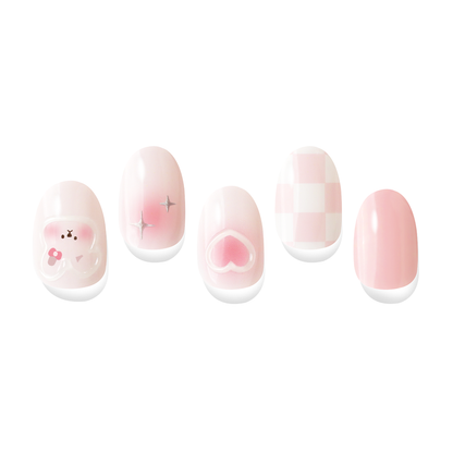 Shy Bunny|Nail Sticker|Perfect Cured Gel