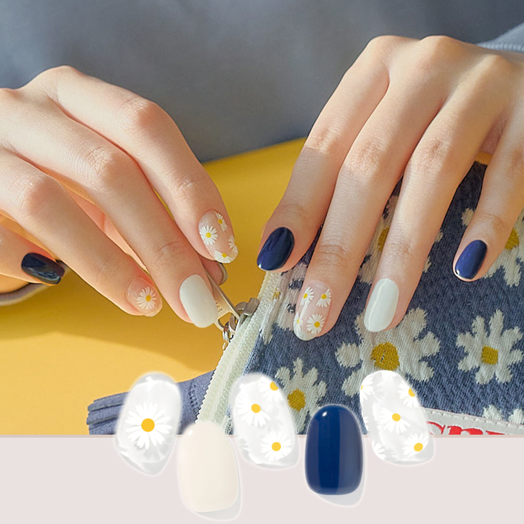 Daisy Navy|Nail Gel|Hard Gel